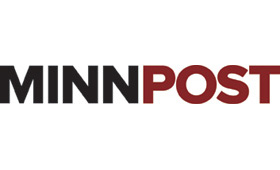 MinnPost logo showing the name written out