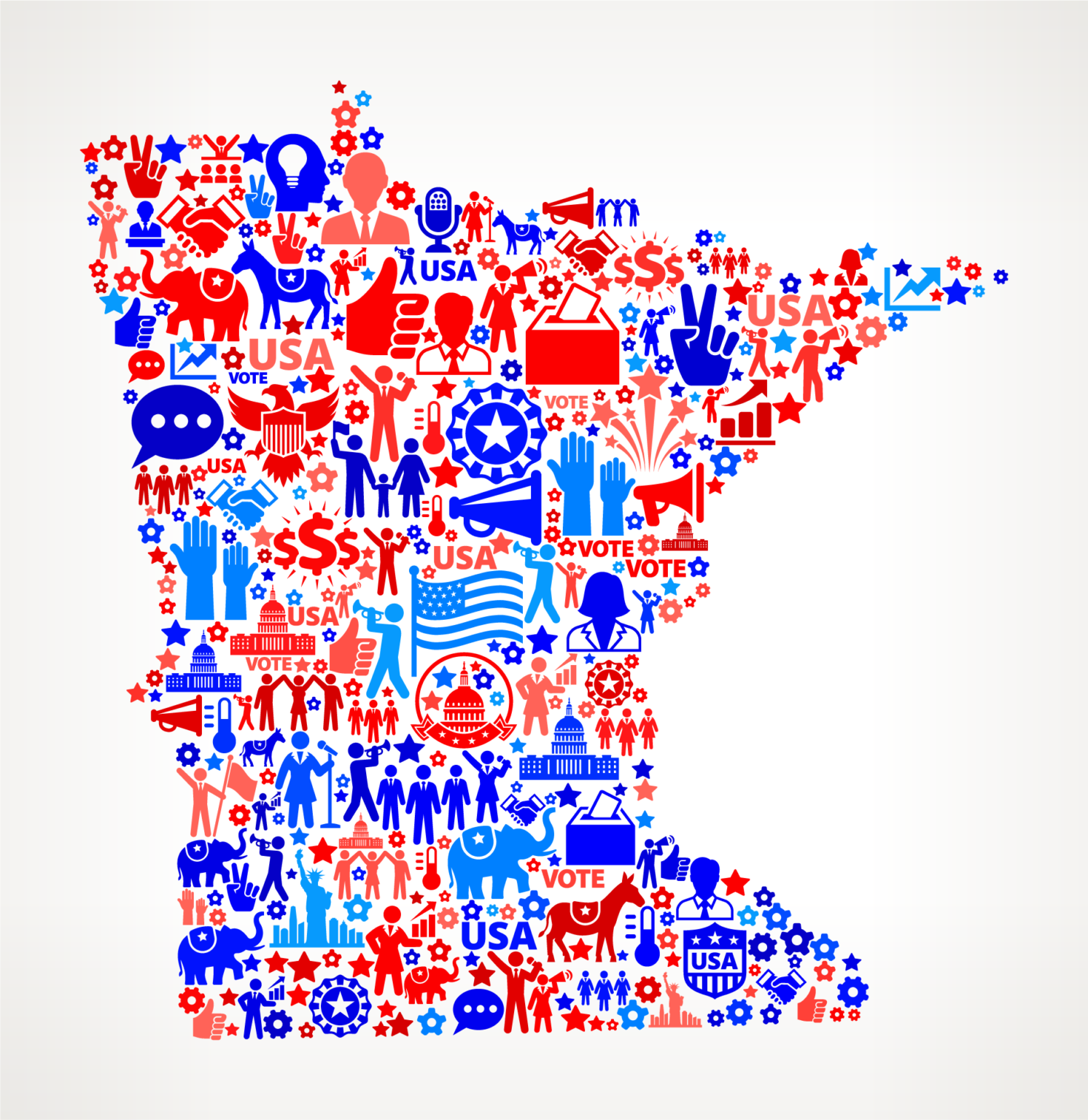iStock-504186172 - Minnesota voting icons