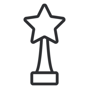 Trophy award icon