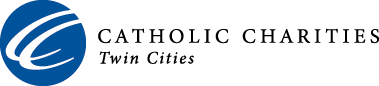Catholic Charities logo with text Catholic Charities Twin Cities