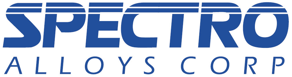 Spectro Alloys Corp Logo with blue text