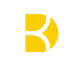 Drake Bank logo with Yellow D and White B Overlayed