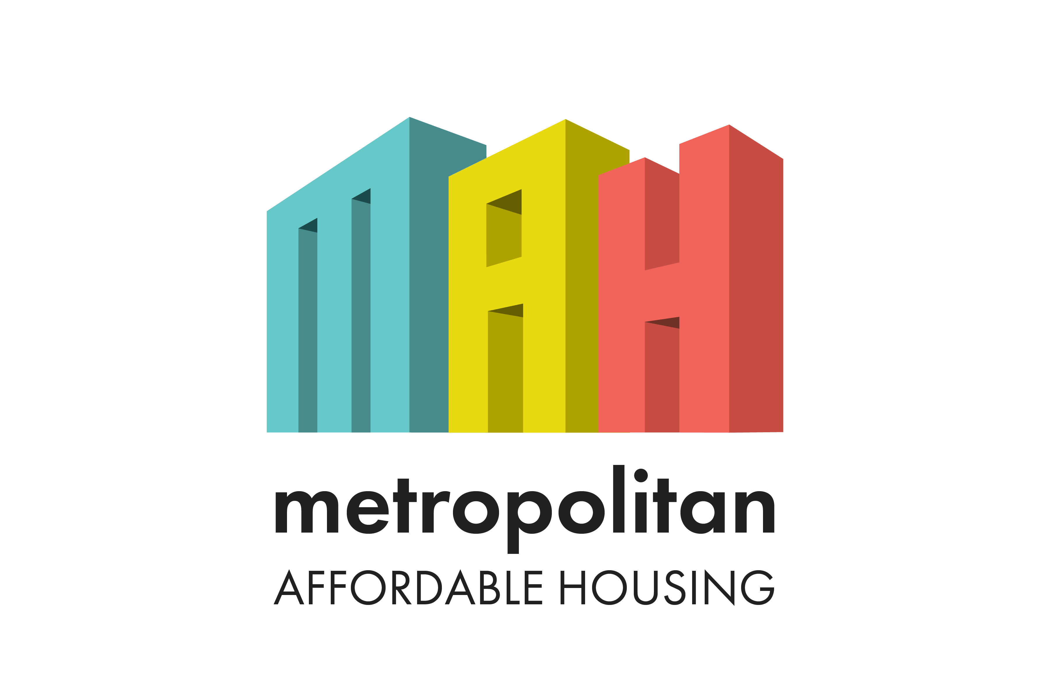 Metropolitan Affordable Housing logo depicting the letters 