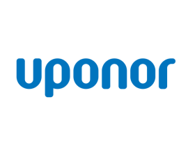 Uponor logo in blue