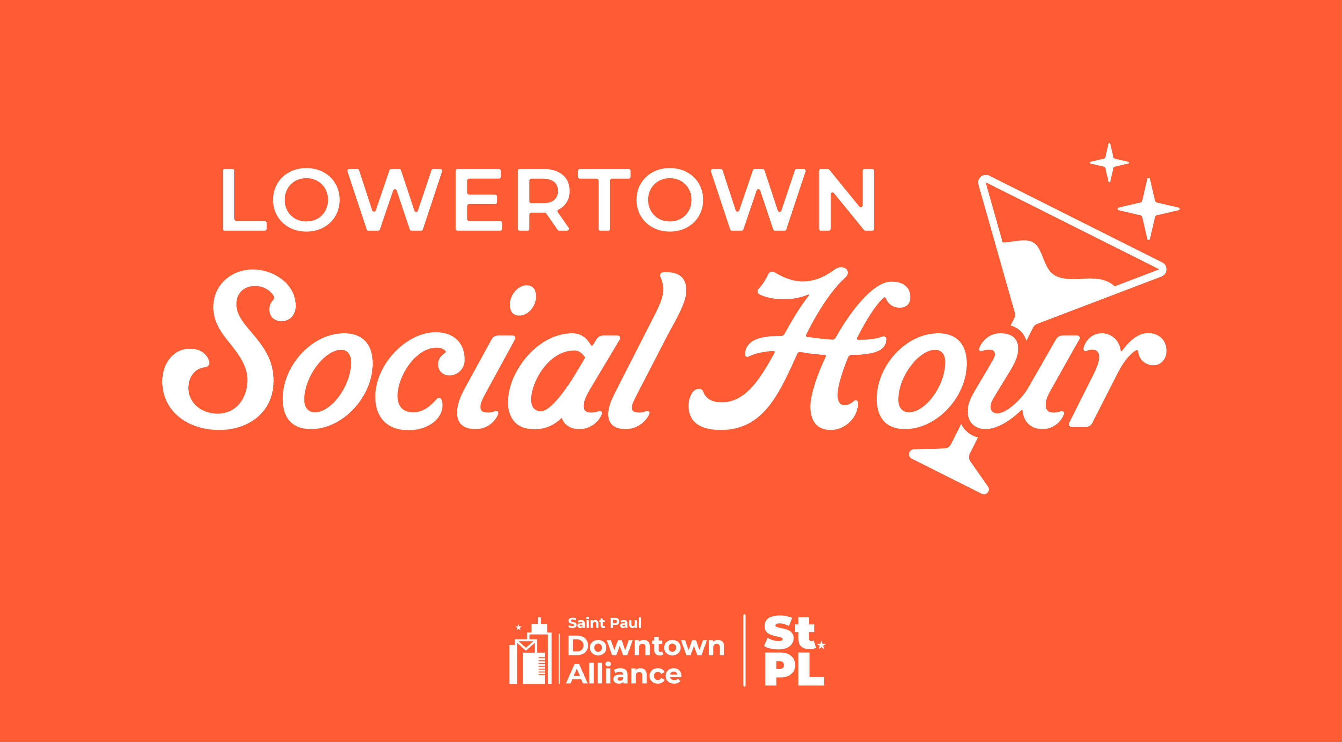 Orange Lowertown Social Hour logo