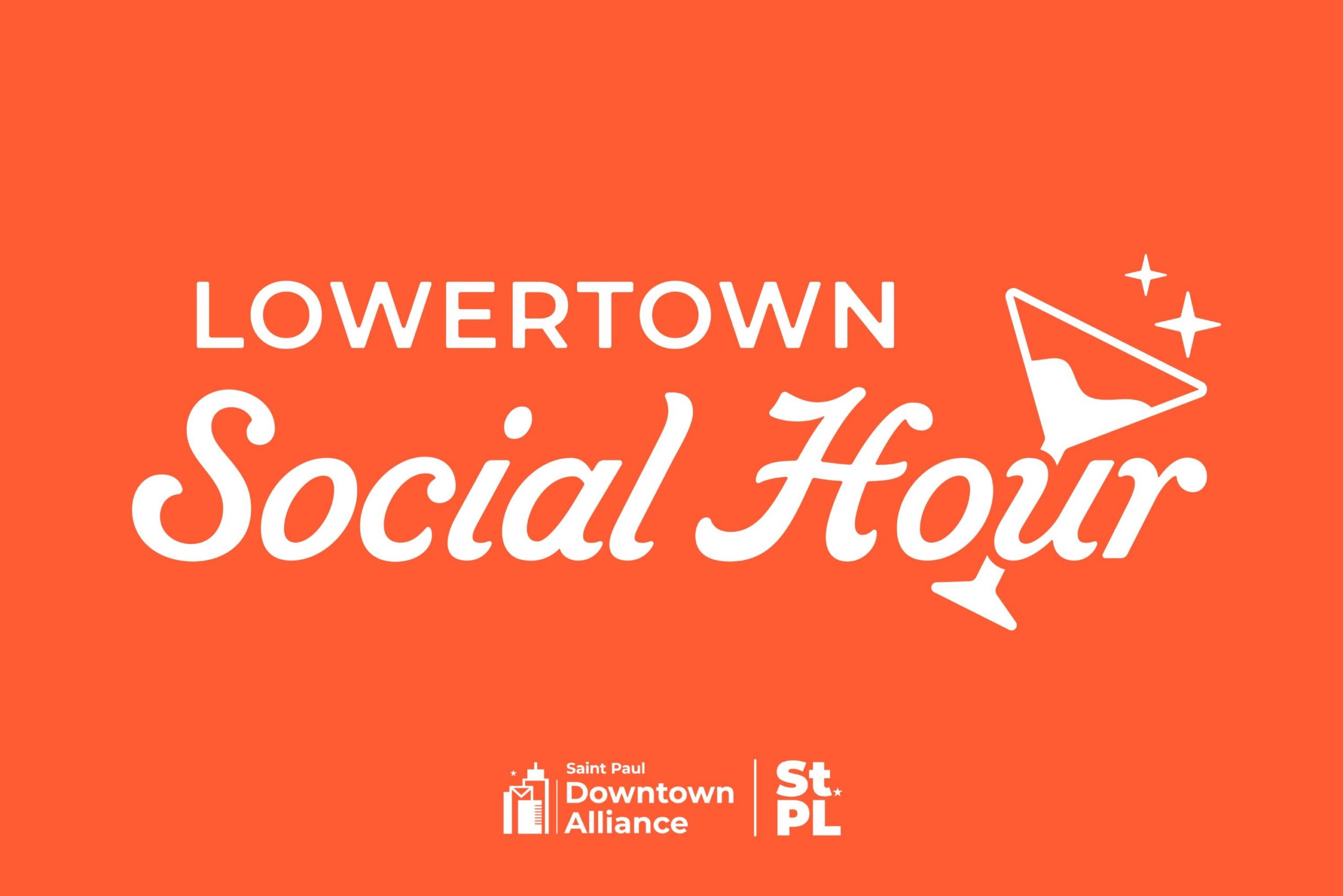 Orange Lowertown Social Hour logo